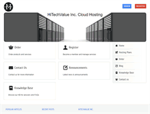 Tablet Screenshot of hitechvalue.net